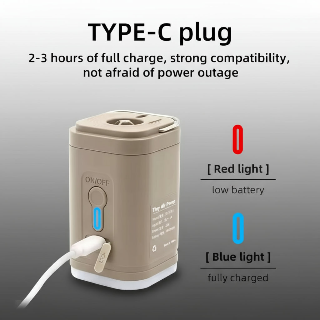 3-in-1 Electric Air Pump – Inflate & Deflate Fast