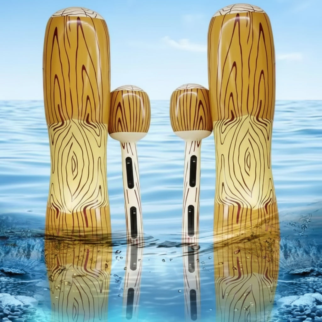 Inflatable Pool Joust Set – 4-Piece Floating Battle Game