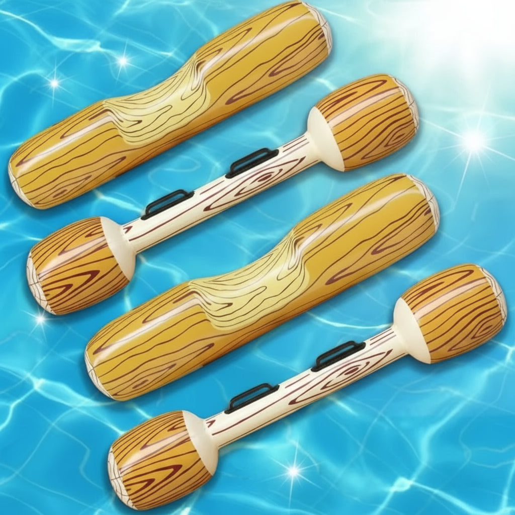 Inflatable Pool Joust Set – 4-Piece Floating Battle Game