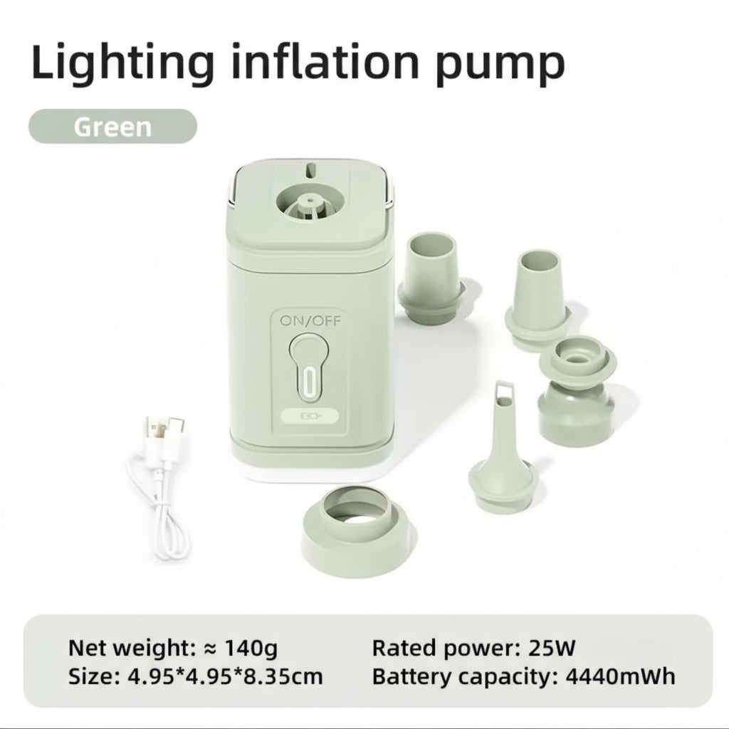 3-in-1 Electric Air Pump – Inflate & Deflate Fast