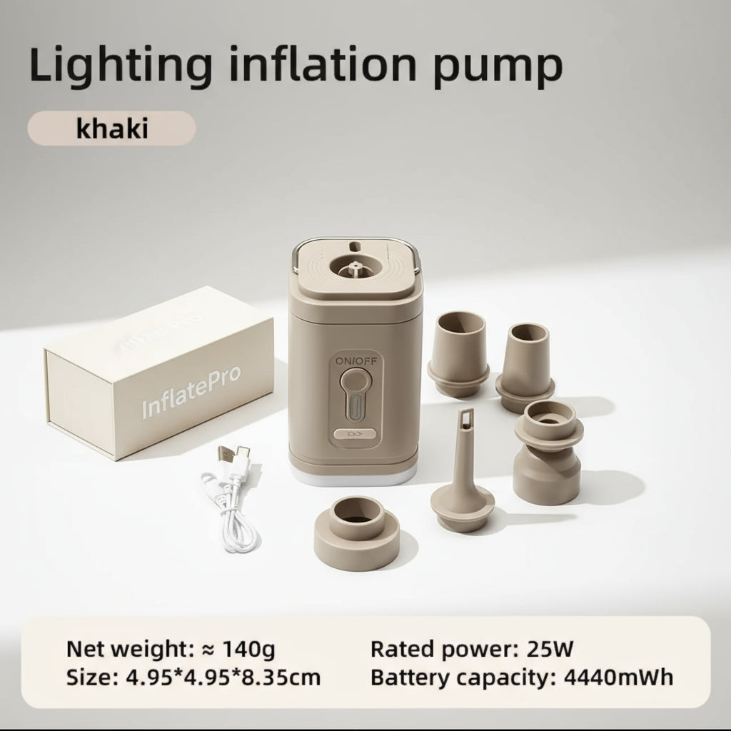 3-in-1 Electric Air Pump – Inflate & Deflate Fast