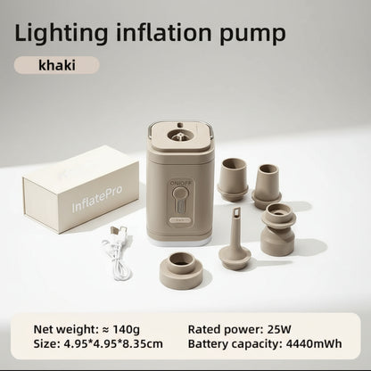 3-in-1 Electric Air Pump – Inflate & Deflate Fast