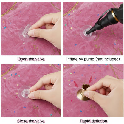 Heart Pool Float — Lounge in Style with a Touch of Romance