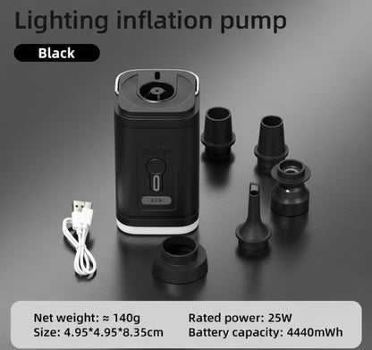 3-in-1 Electric Air Pump – Inflate & Deflate Fast