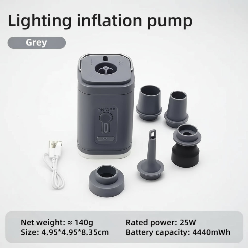 3-in-1 Electric Air Pump – Inflate & Deflate Fast