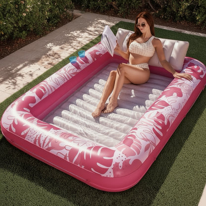 Inflatable Tanning Float — Perfect Tan, No Pool Required