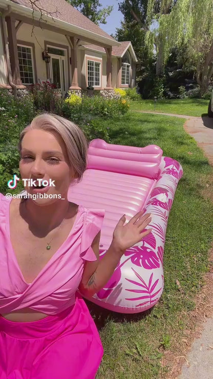 Inflatable Tanning Float — Perfect Tan, No Pool Required